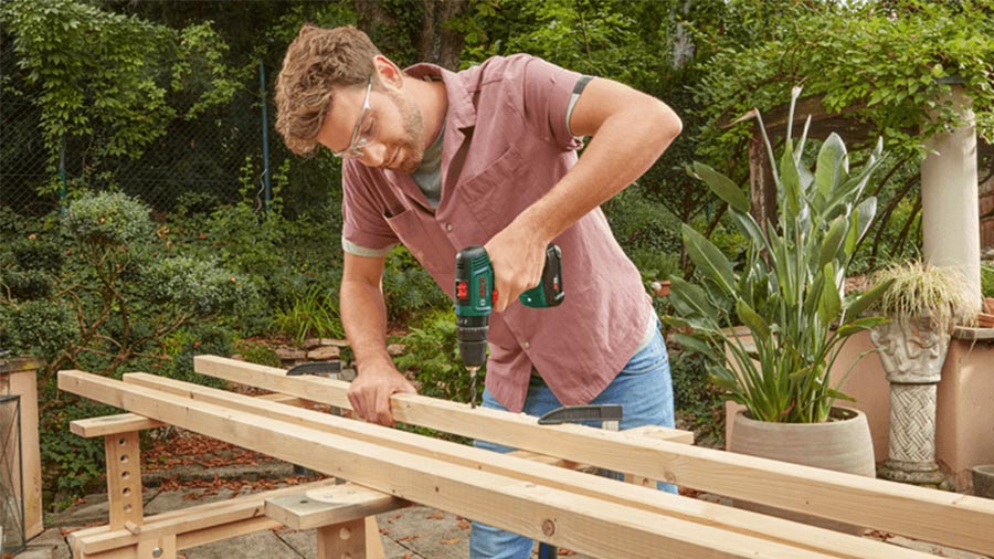 perceuse visseuse sans fil avec percussion EasyImpact 18V-40 Bosch perceuse visseuse sans fil avec percussion EasyImpact 18V-40 Bosch